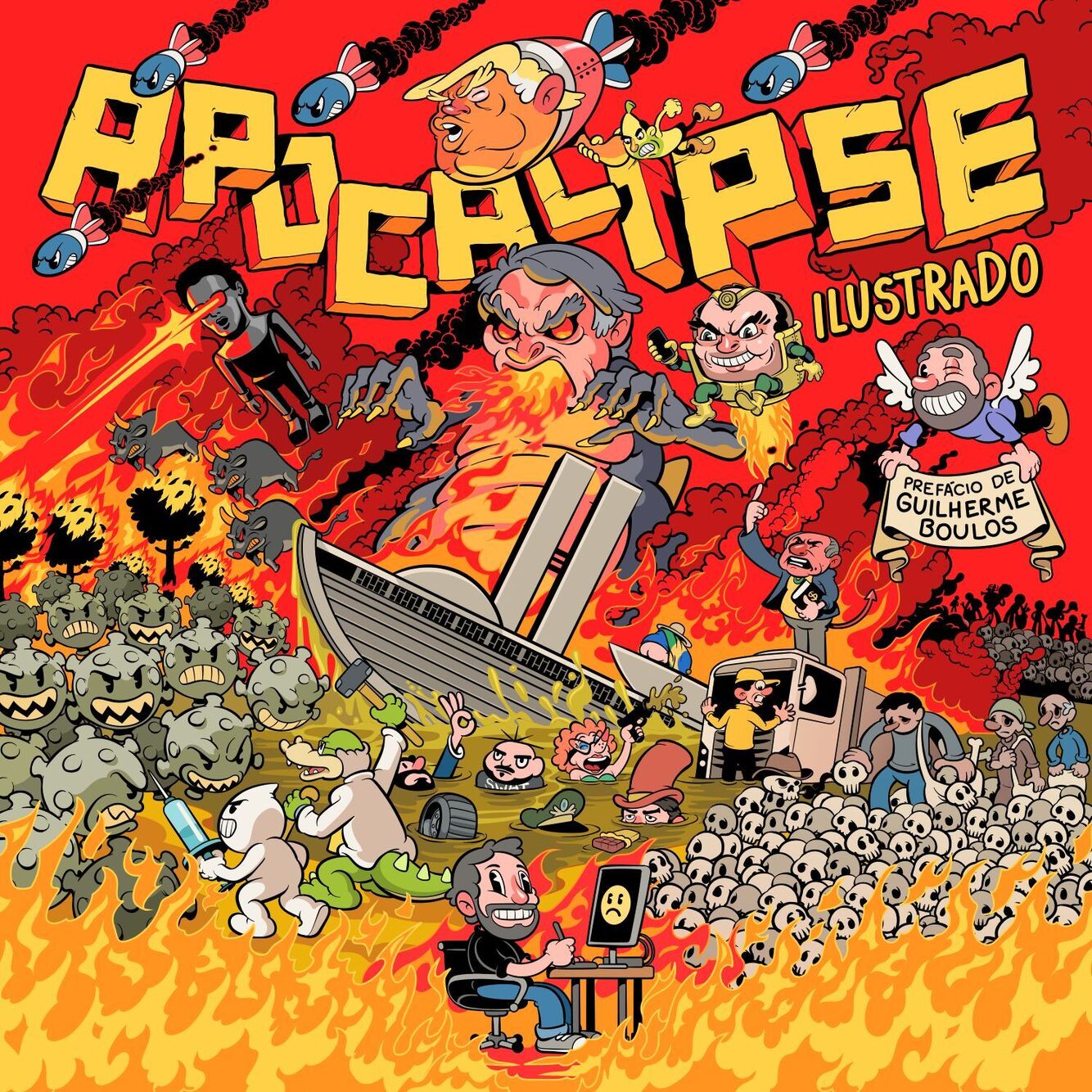 Apocalipse Ilustrado - 25x25 Capa Dura - Cris Vector