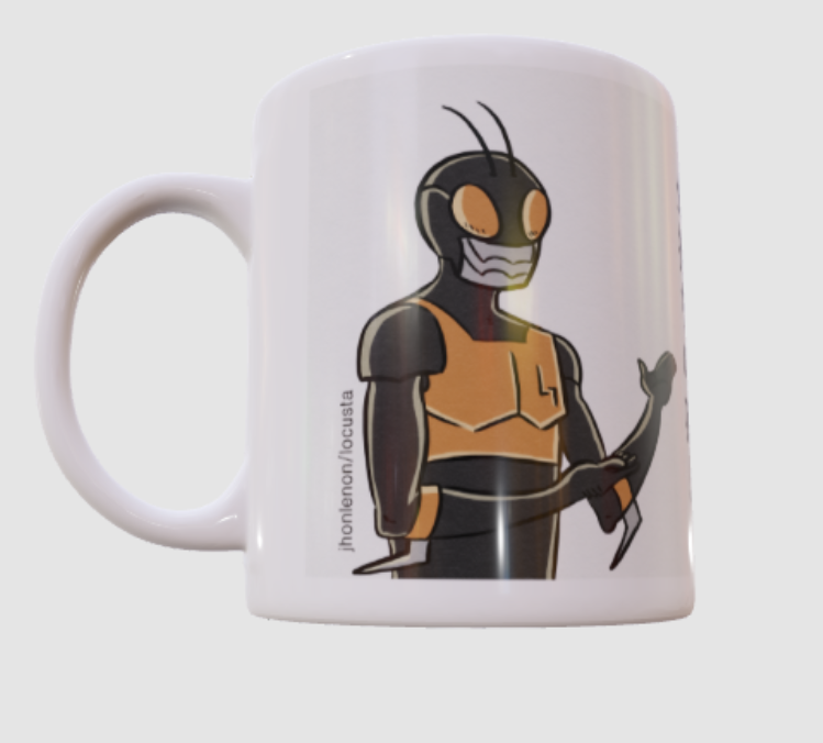 Caneca "Kanemochi no Shi" - Mano Mascarado: Z-O