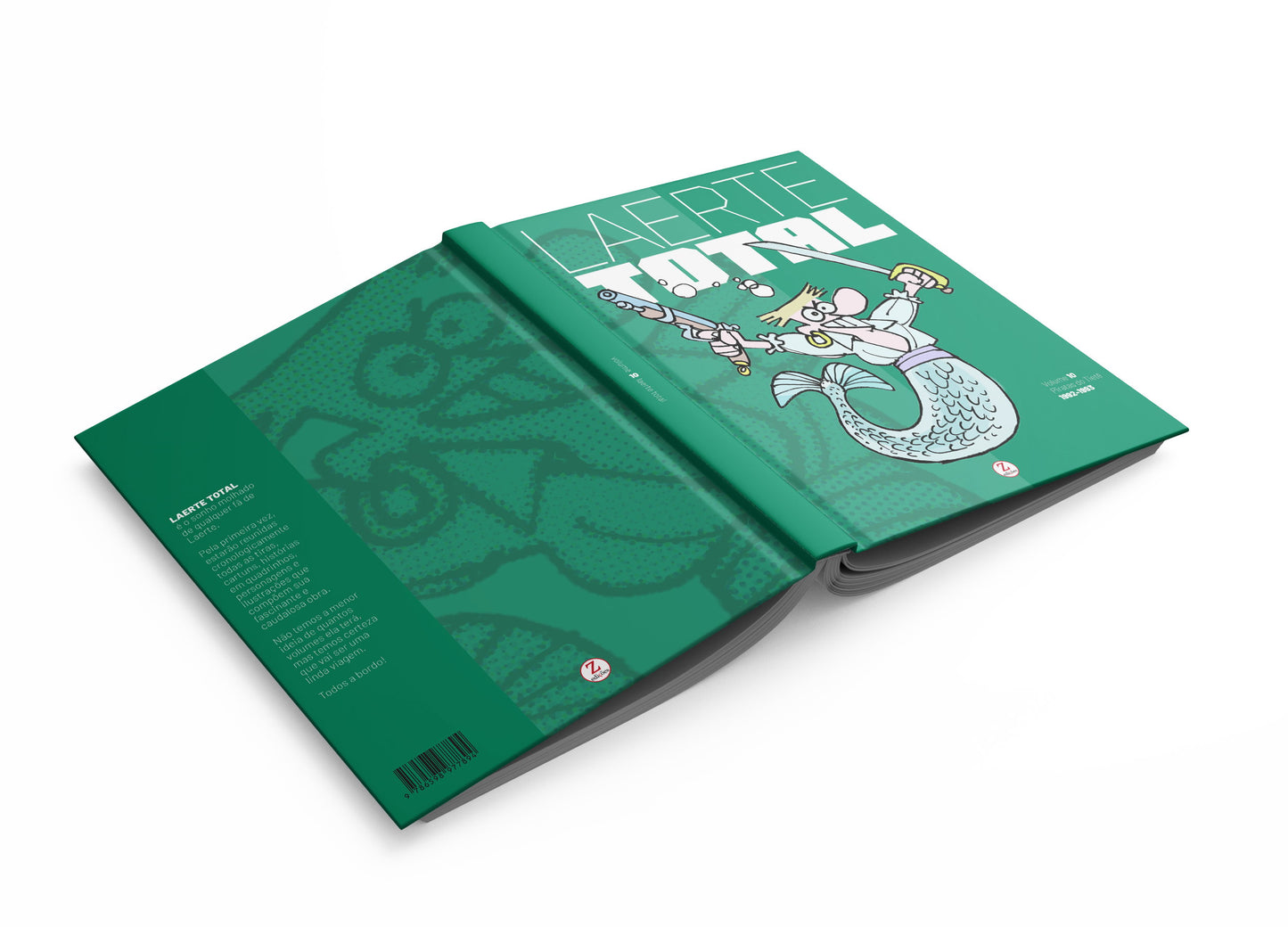 Laerte Total - Vol. 10 - Piratas do Tietê (1993) - LUXO - PRÉ-VENDA!