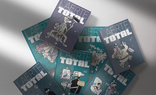 Coleção LAERTE LUXO TOTAL (todos os volumes em capa dura!)