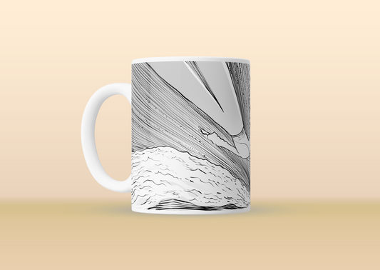 Caneca Aislam "voo" Branca - Líbero (Pré venda)