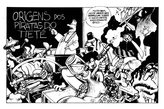 Laerte Luxo Total vol. 11 — Piratas do Tietê – 1993-1994(Capa Dura) - PRÉ-VENDA COM DESCONTO