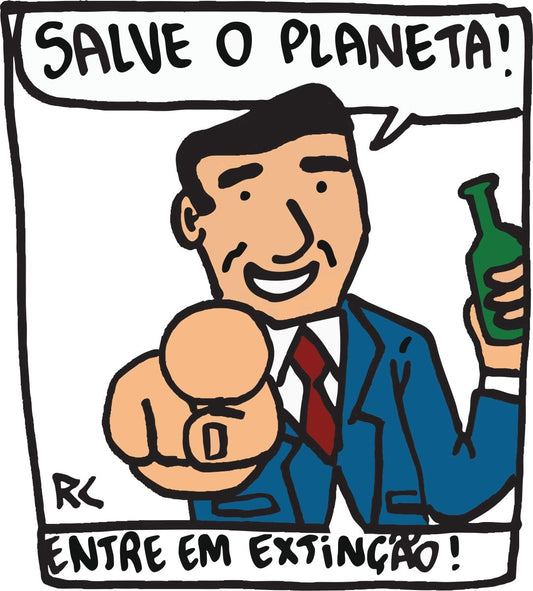 Camiseta Salve o Planeta - Renan César - Z•Stores