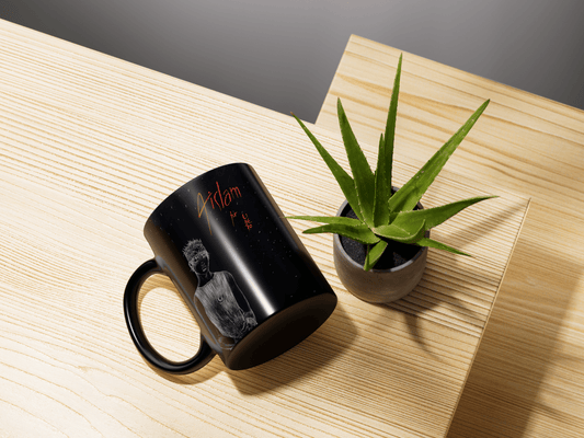 Caneca "Aislam" Preta - Líbero (Pré venda) - Z•Stores