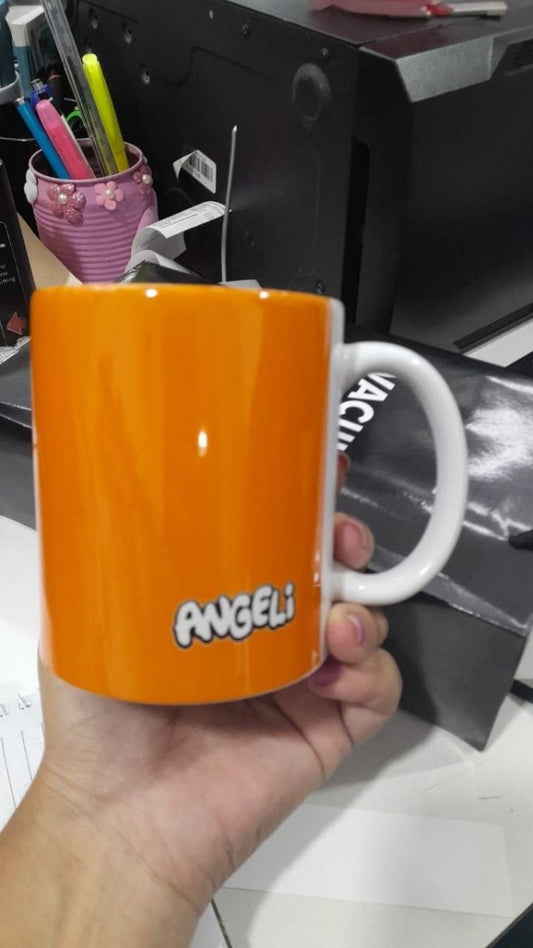 Caneca Bob Cuspe Laranja - Angeli - Z•Stores