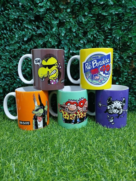 Caneca Bob Cuspe Marrom - Angeli - Z•Stores