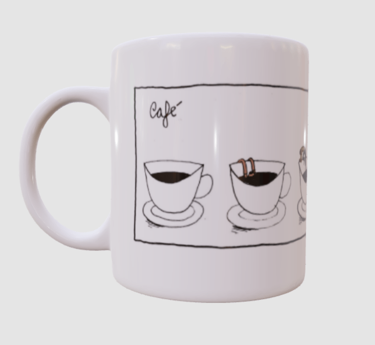Caneca Café - Caco Galhardo - Z•Stores