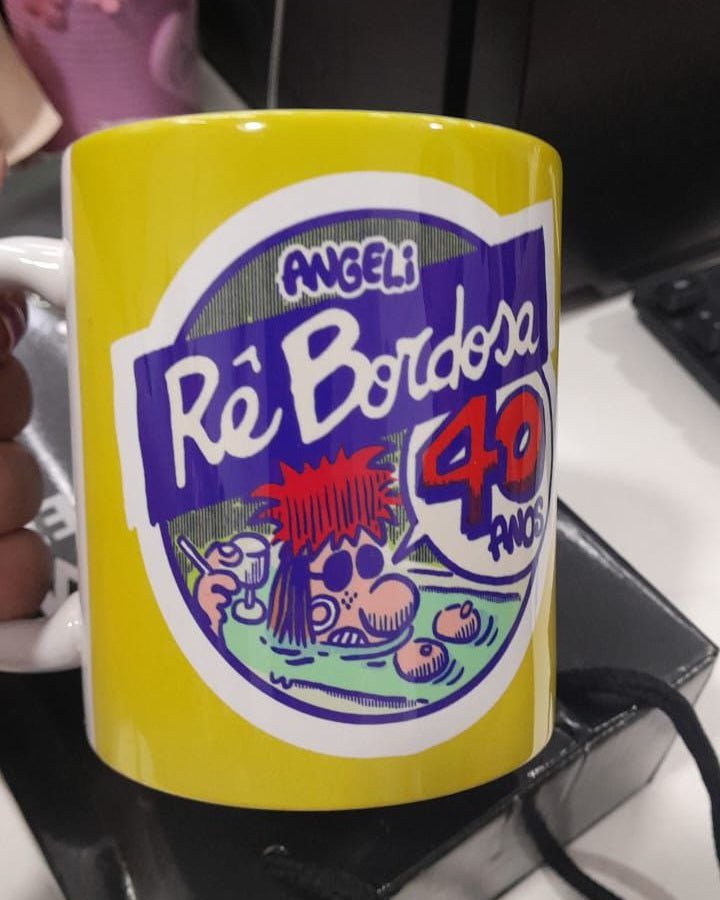 Caneca Rê Bordosa 40 anos - Angeli - Z•Stores
