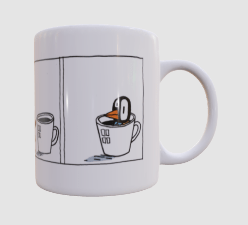 Caneca Valter Chega de Café - Bicudinho - Caco Galhardo - Z•Stores
