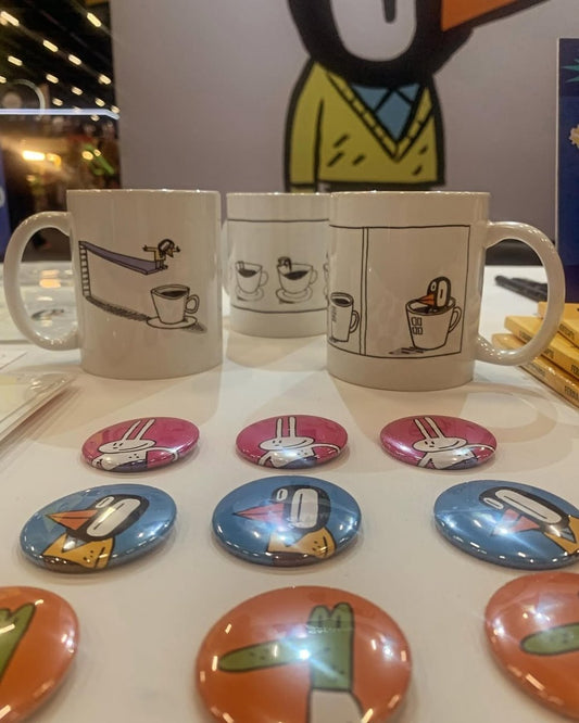 Caneca Valter Chega de Café - Bicudinho - Caco Galhardo - Z•Stores