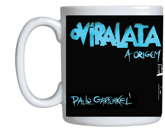 Caneca O Vira Lata Branca - Paulo Garfunkel (Pré venda)