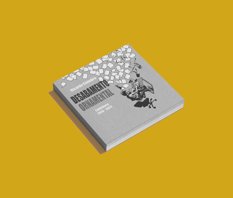 Desabamento Ornamental - 16 cm x 16 cm, Capa Flexível, Miolo Offset - Ricardo Coimbra (Pré Venda) - Z•Stores