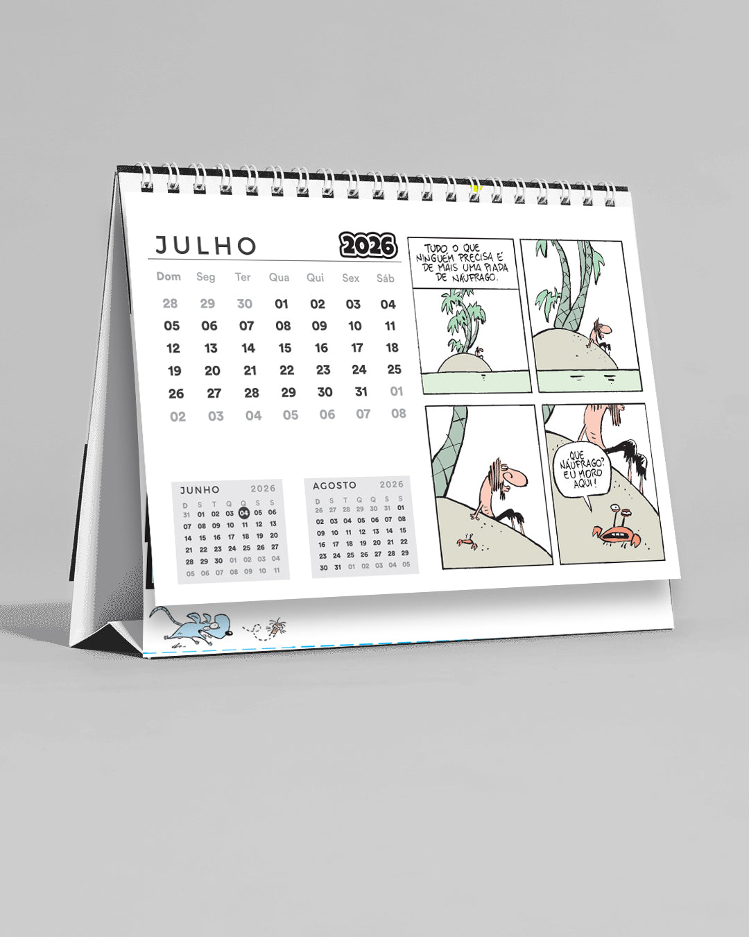 Calendário Astrológico do Níquel Náusea - de Mesa - Pré Venda