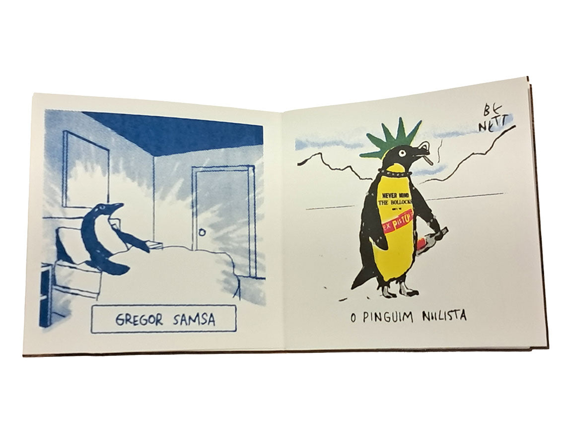 O Pinguim Niilista - Serigrafia
