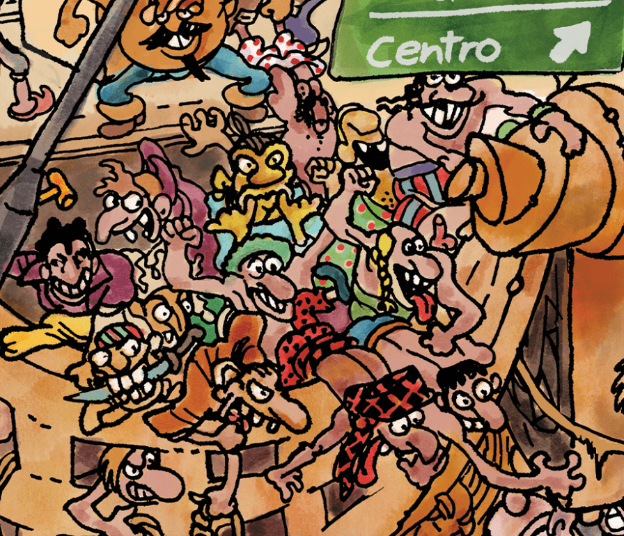 Pôster Piratas do Tietê - Laerte - Colorido - Z•Stores