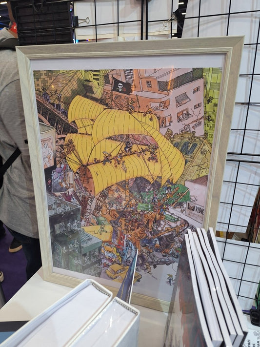 Pôster Piratas do Tietê - Laerte - Colorido - Z•Stores