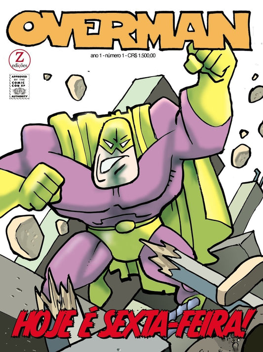 Print Overman Capa Laerte - Z•Stores