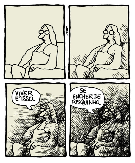 Print Risquinhos Laerte - Z•Stores