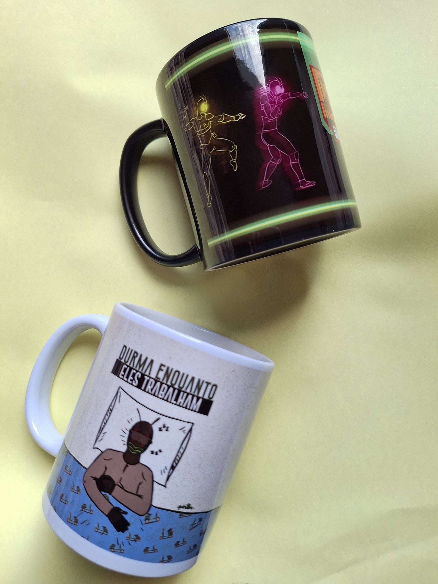 Caneca "Gafanhotos" - Mano Mascarado: Z-O
