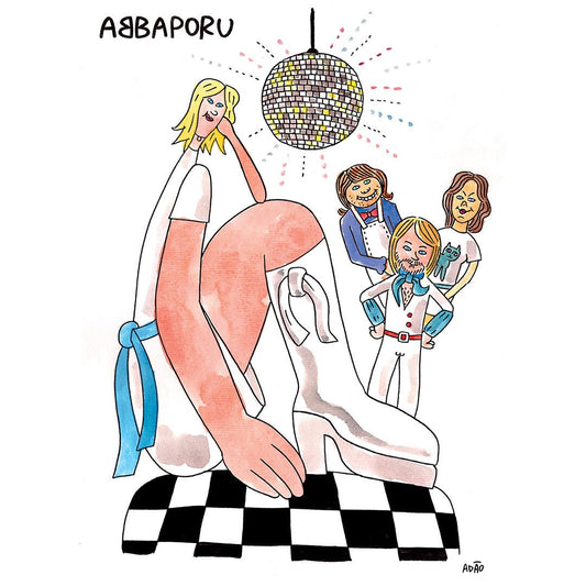 Art Print - Adão Iturrusgarai - ABBAporu - Z•Stores