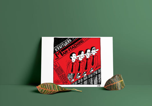 Art Print - Adão Iturrusgarai - Kraftwerk