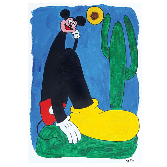 Art Print - Adão Iturrusgarai - Mickeyporu