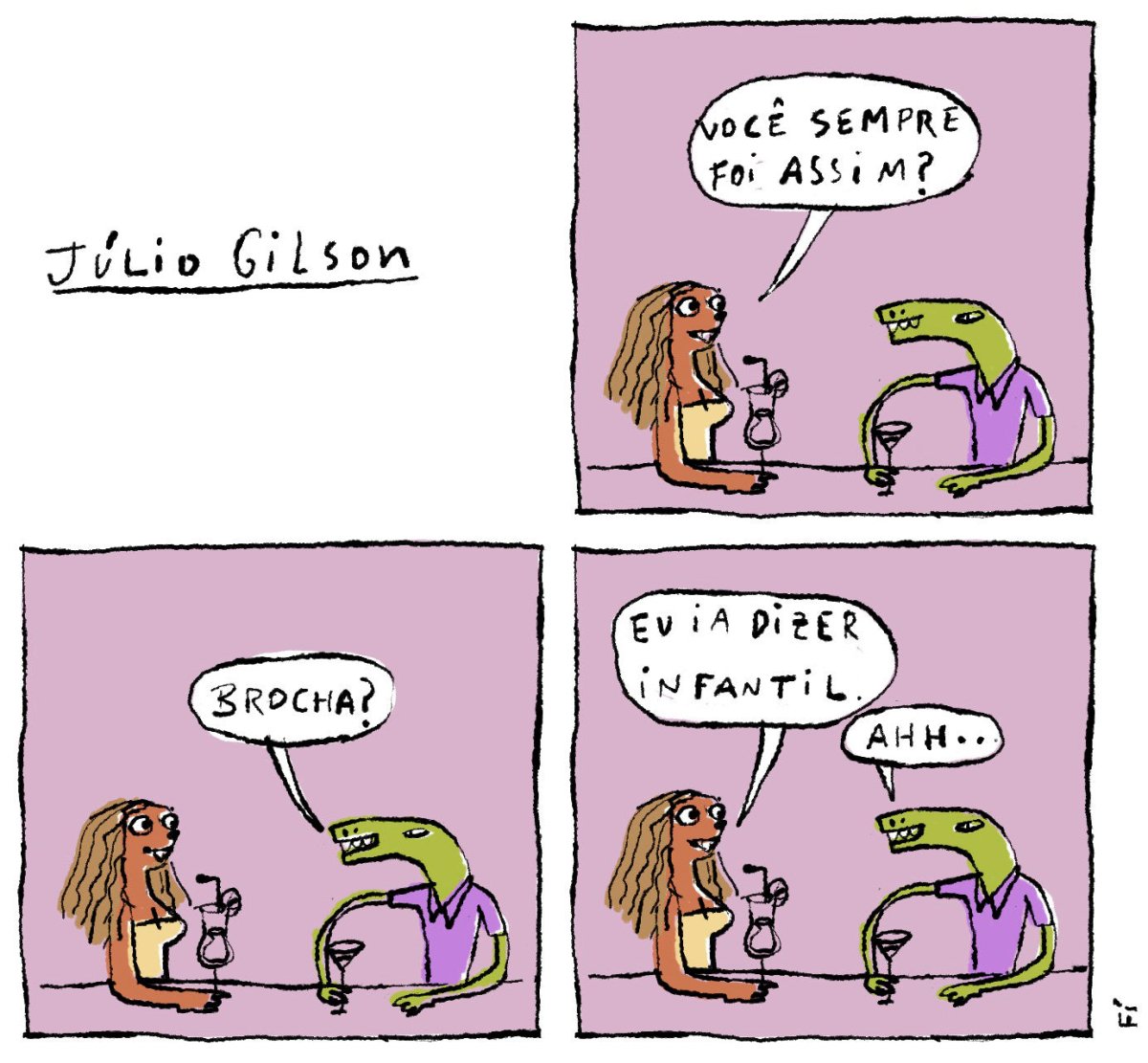 As Lágrimas Sinceras de Julio Gilson
