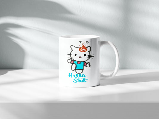 Caneca Hello Sh1t - Allan Sieber - Z•Stores