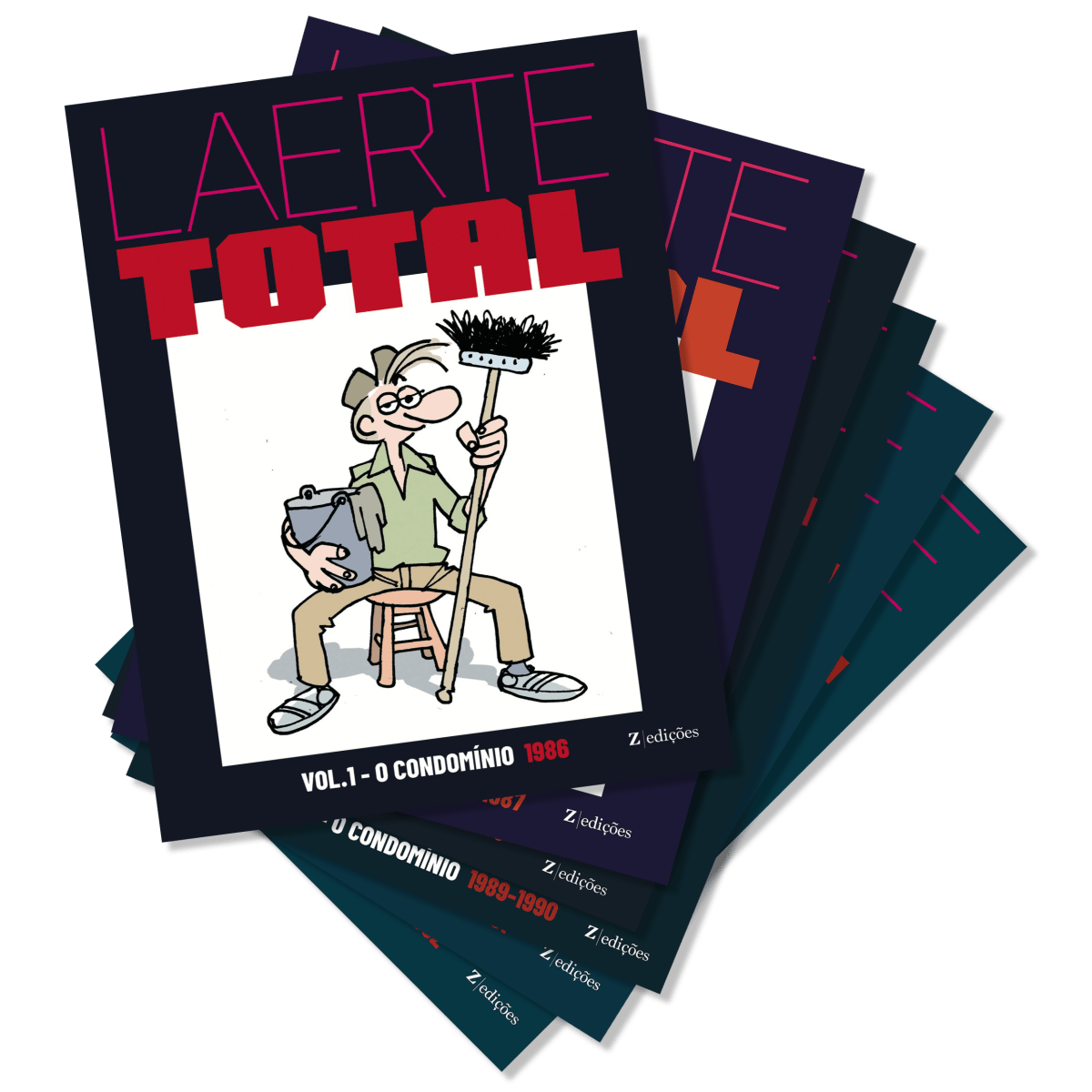Laerte total 1 a 7 - Z•Stores