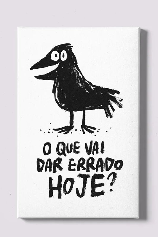 Print Corvo Allan Sieber (Pôster ou Canvas) - Z•Stores