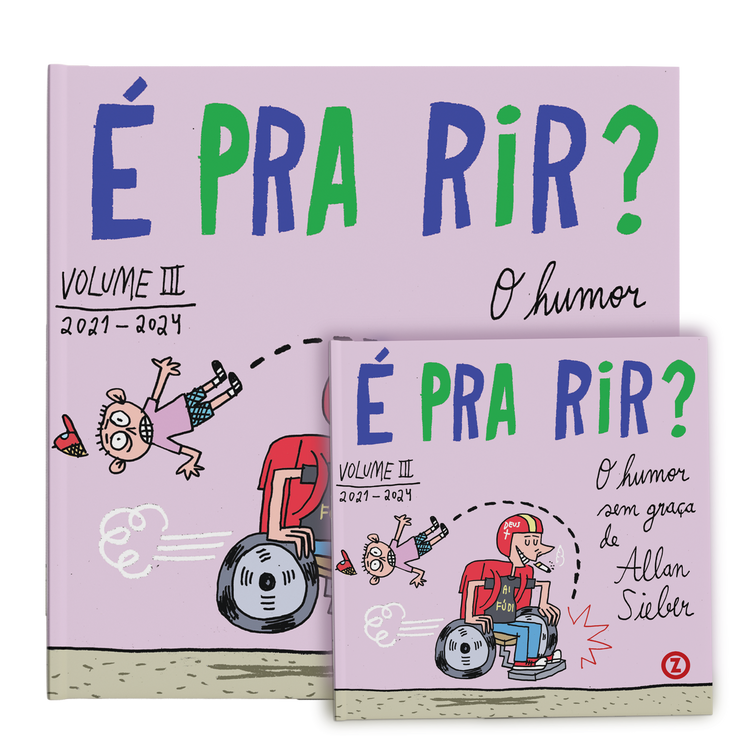 É PRA RIR vol.3 em versões pocket e luxo