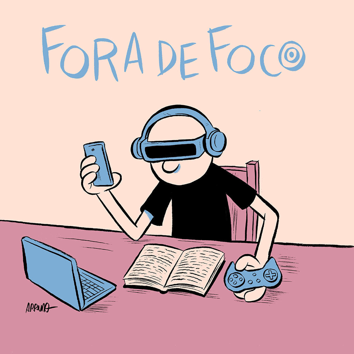Fora de Foco - 25x25 Capa Dura - Eduardo Arruda