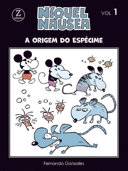 Niquel Náusea Vol. 1 - Fernando Gonsales - Capa Dura!