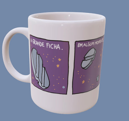 Caneca - Laerte - A Grande Ficha