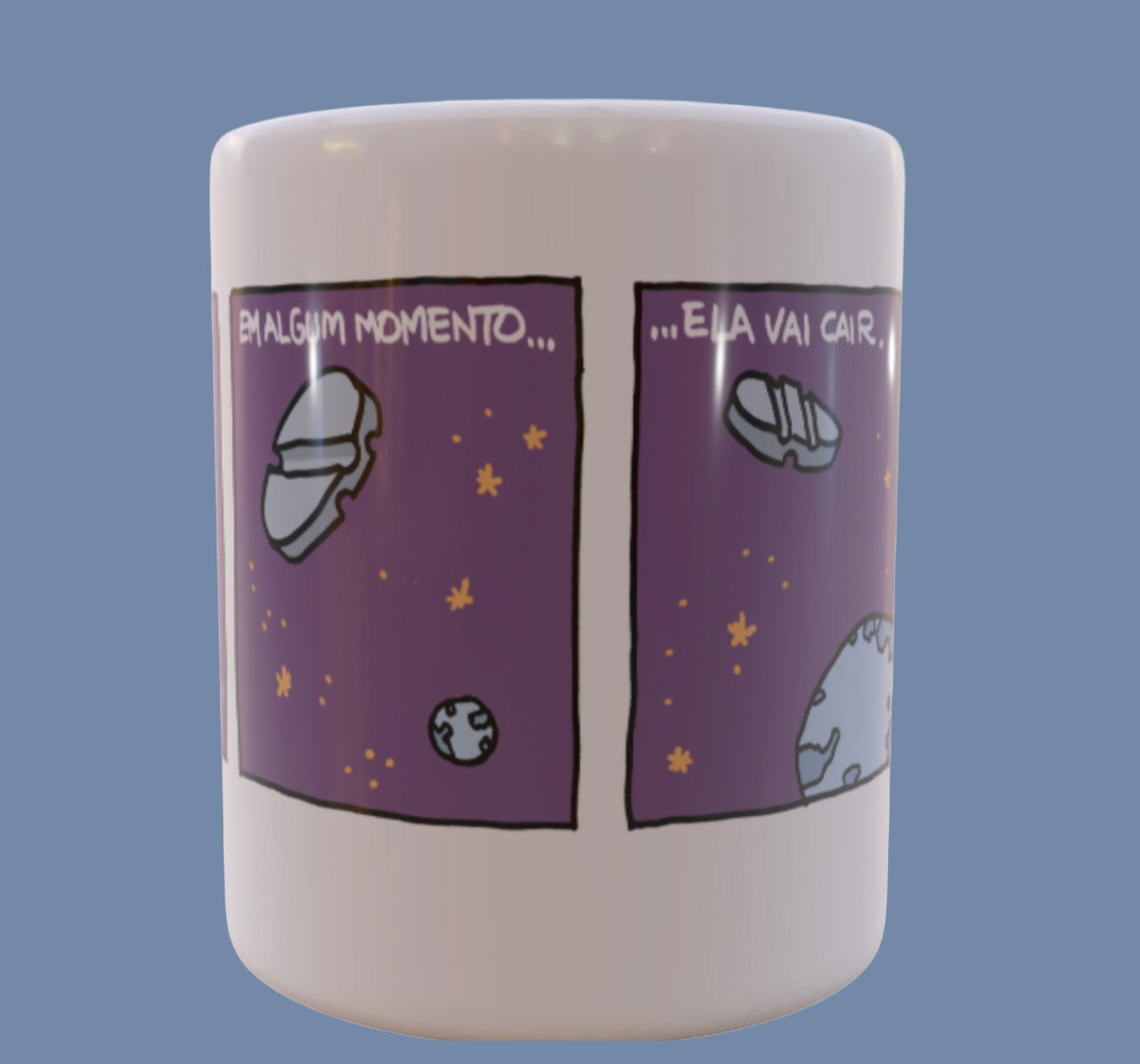 Caneca - Laerte - A Grande Ficha
