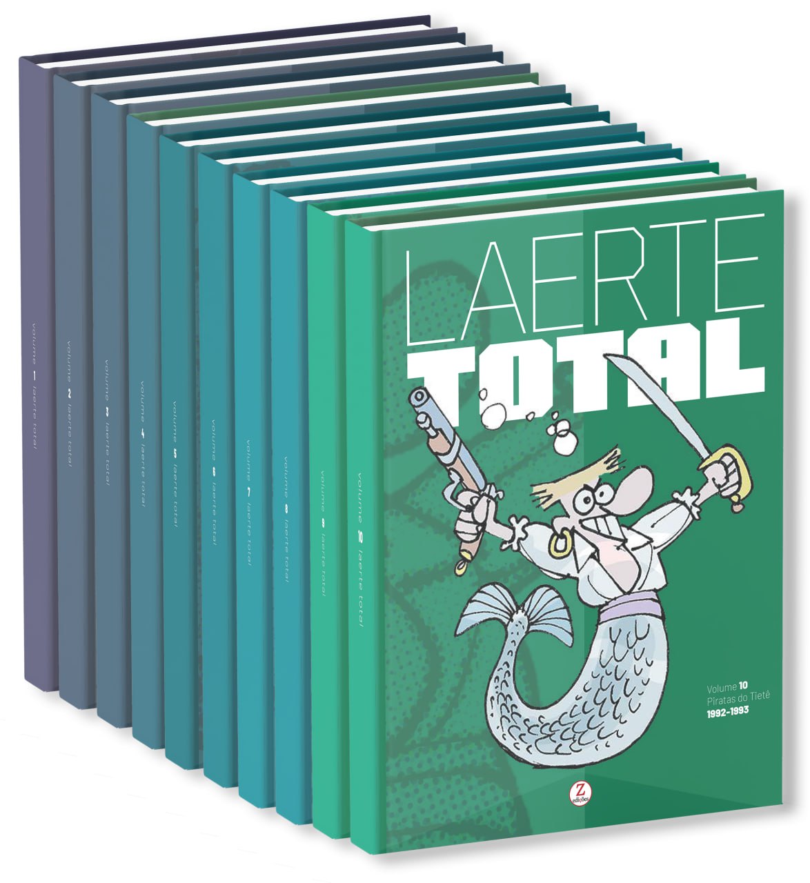 LAERTE LUXO TOTAL - 10 volumes capa dura