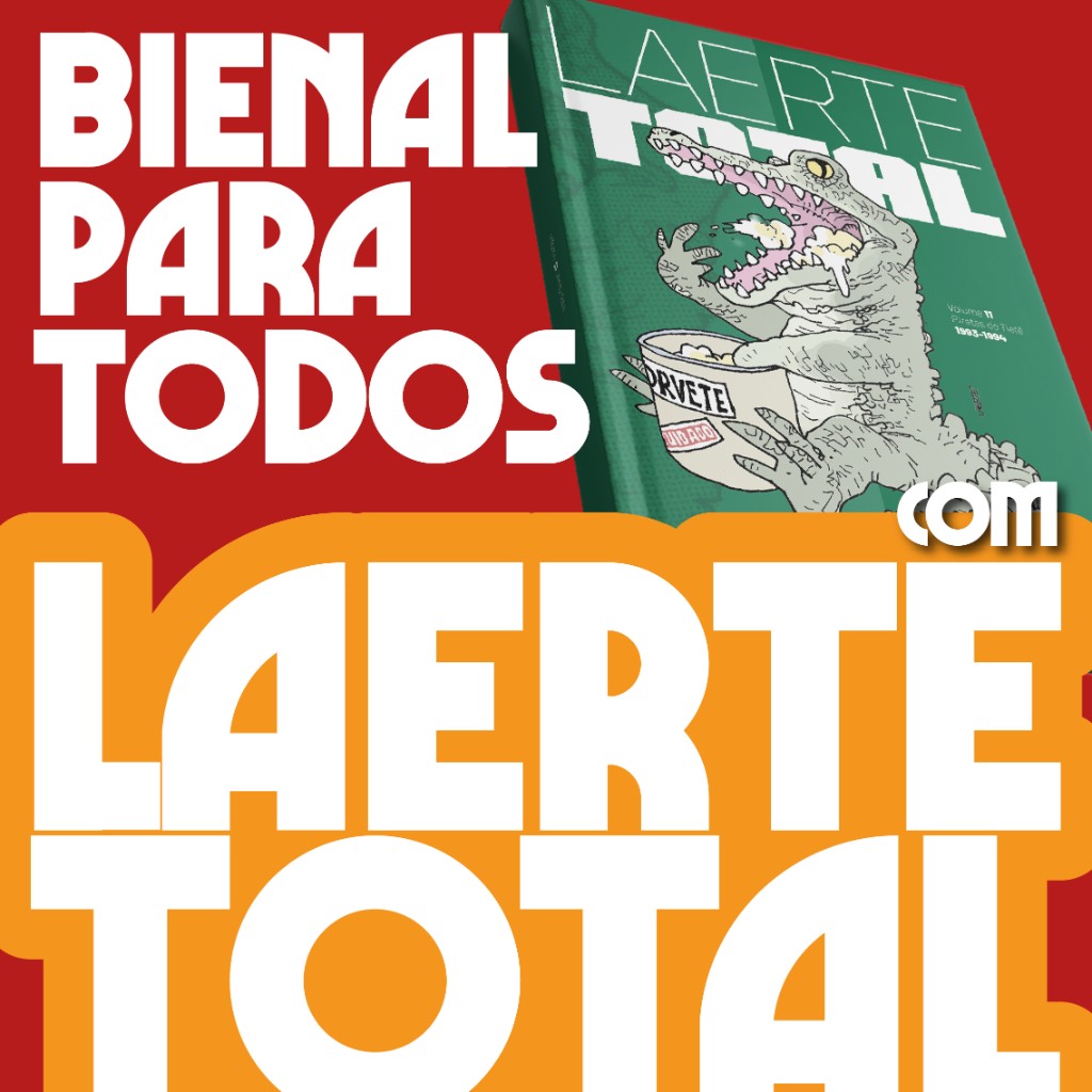 Bienal para todos com Laerte Total Luxo