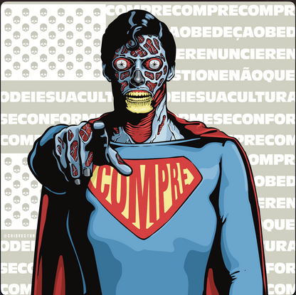 Camiseta "Super Compre - Cris Vector