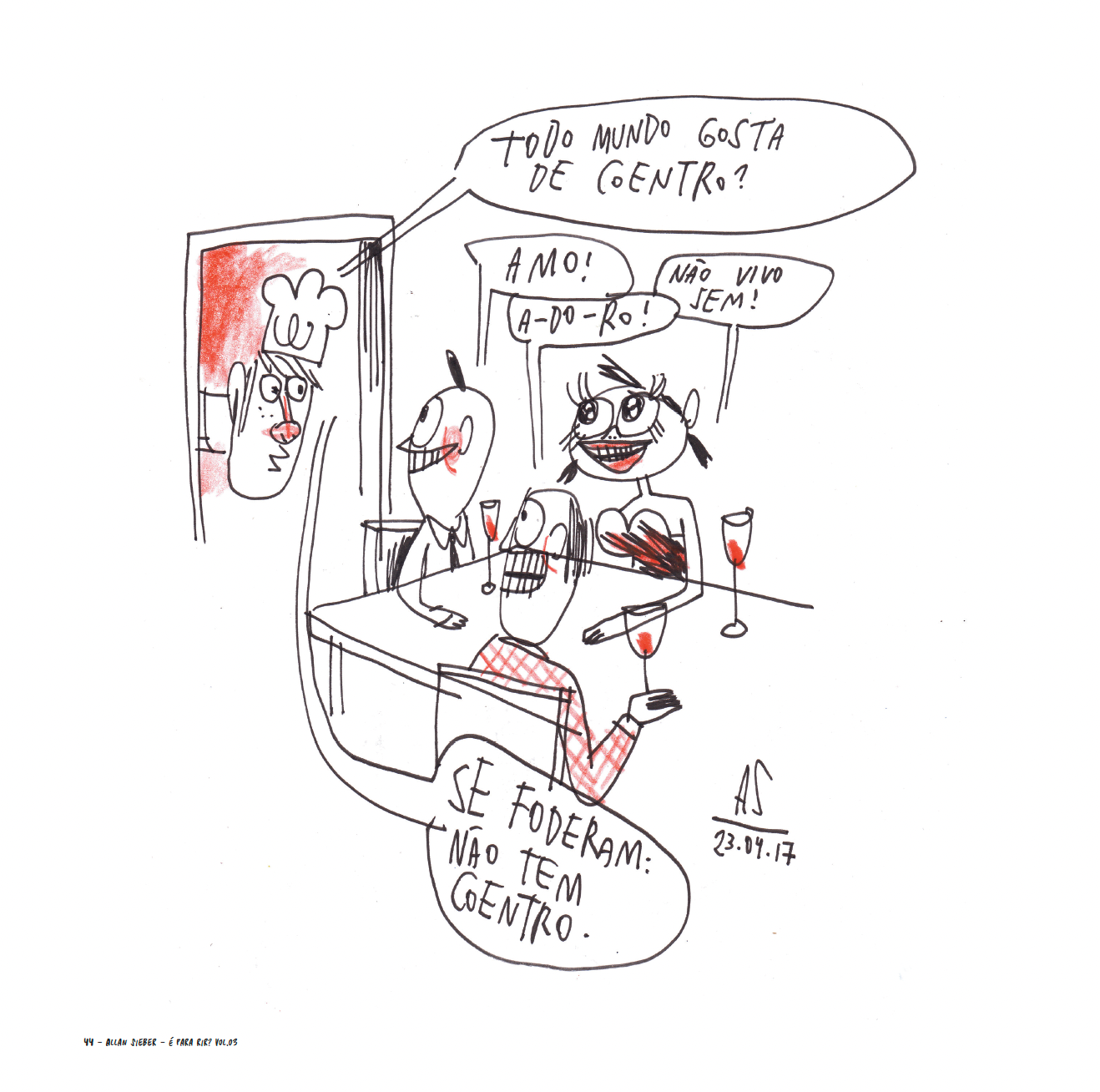 É PRA RIR vol. 3 - Capa Dura