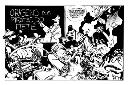 Laerte Luxo Total vol. 11 — Piratas do Tietê – 1993-1994(Capa Dura) - PRÉ-VENDA COM DESCONTO