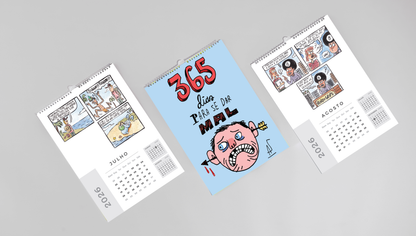 365 Dias Para Se Dar Mal - Allan Sieber - Calendário de Parede - Pré Venda