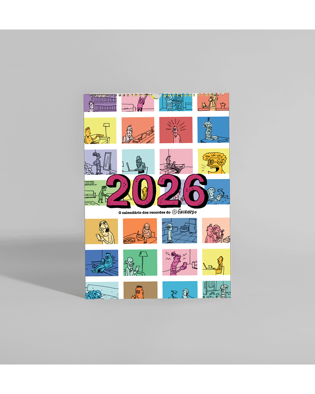 O Calendário dos Recordes de Galhardo - de Parede - Pré Venda
