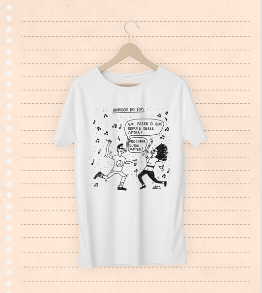Camiseta "Inimigos do Fim" - Paulo Ciência