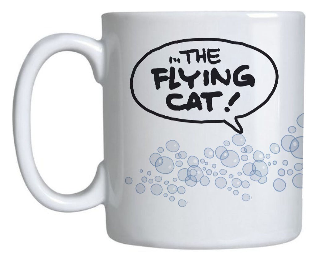 Caneca - Laerte - The Flying Cat - Z•Stores