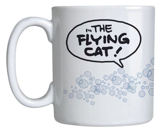 Caneca - Laerte - The Flying Cat - Z•Stores