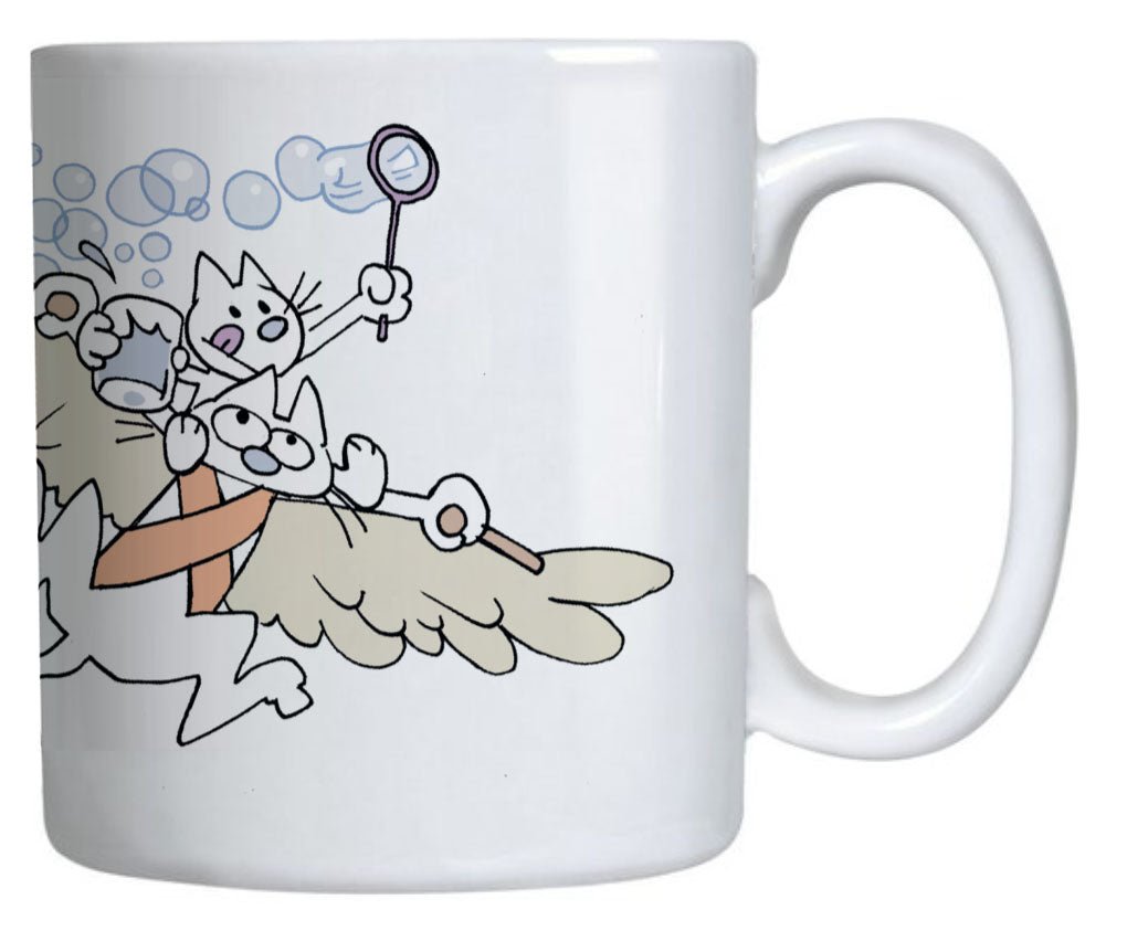 Caneca - Laerte - The Flying Cat - Z•Stores