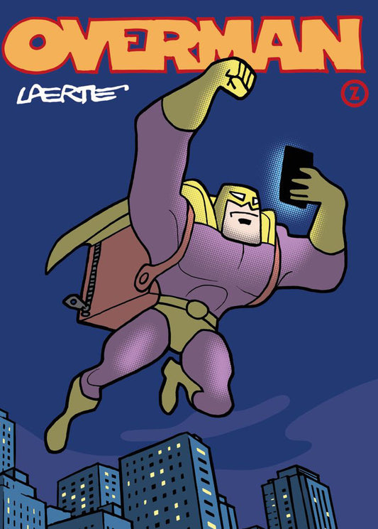 Título: Overman - Capa Dura; Autor: Laerte Coutinho; Quanti de Páginas: 92; Preço: R$ 130,00