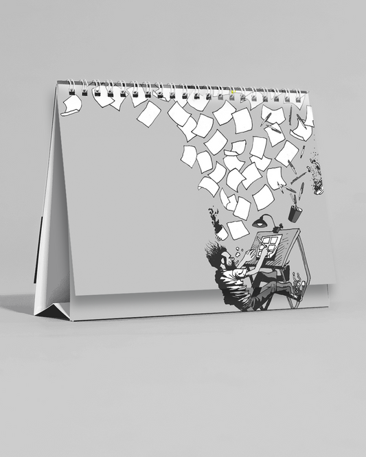 Desabamento Ornamental - Calendário de Mesa - Pré Venda