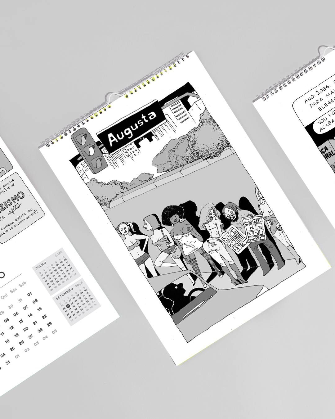 Desabamento Ornamental - Calendário de Parede - Pré Venda