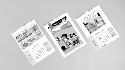 Desabamento Ornamental - Calendário de Parede - Pré Venda